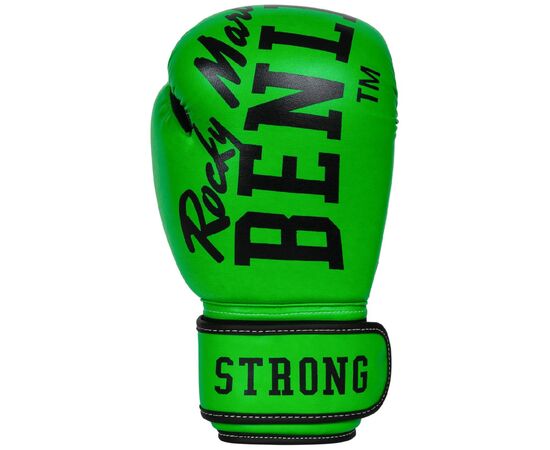 Боксерские перчатки Benlee Chunky B PU-шкіра 8oz Зелені (199261 (Neon green) 8 oz.), изображение 2
