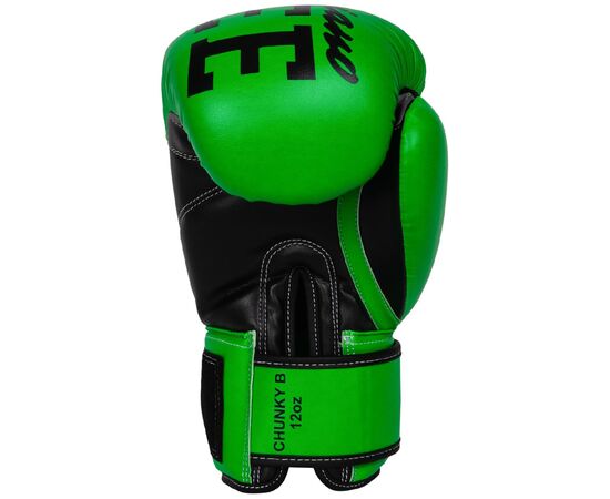 Боксерские перчатки Benlee Chunky B PU-шкіра 8oz Зелені (199261 (Neon green) 8 oz.), изображение 3