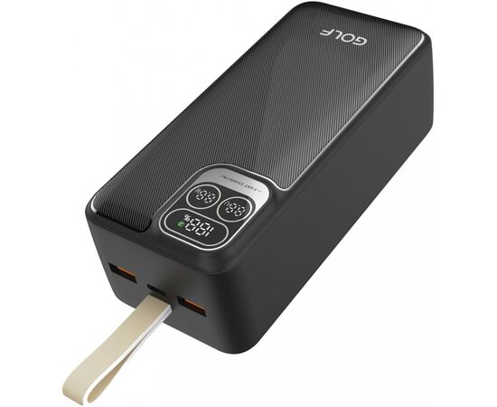 Батарея універсальна Golf P54 40000mah (PD20W+QC22.5W) Black (964380), зображення 5 Батарея універсальна Golf P54 40000mah (PD20W+QC22.5W) Black (964380), зображення 5