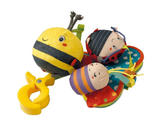 Іграшка на коляску Clementoni Easy-Peasy (17790), зображення 2 Іграшка на коляску Clementoni Easy-Peasy (17790), зображення 2