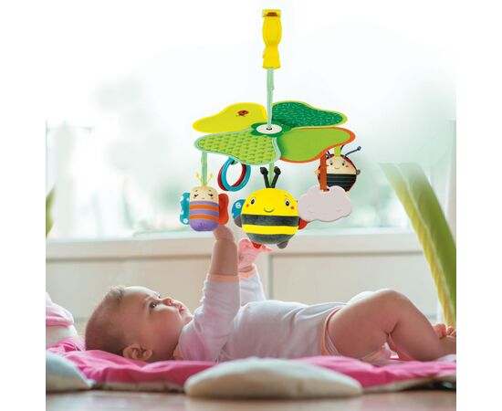 Іграшка на коляску Clementoni Easy-Peasy (17790), зображення 8 Іграшка на коляску Clementoni Easy-Peasy (17790), зображення 8