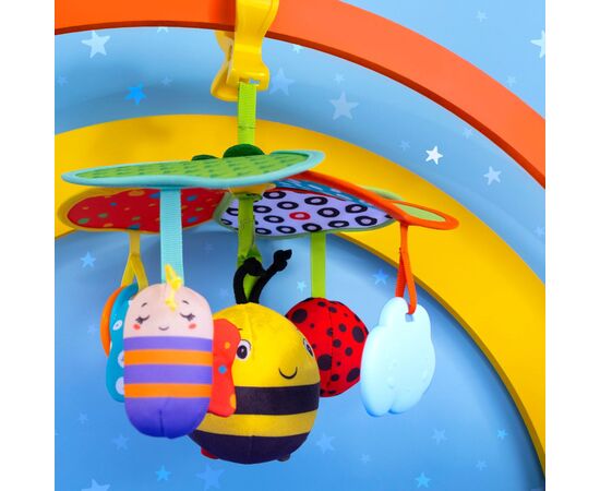 Іграшка на коляску Clementoni Easy-Peasy (17790), зображення 9 Іграшка на коляску Clementoni Easy-Peasy (17790), зображення 9