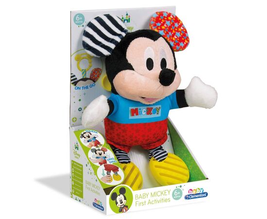 Іграшка на коляску Clementoni Baby Mickey серія Disney Baby (17165), зображення 2 Іграшка на коляску Clementoni Baby Mickey серія Disney Baby (17165), зображення 2