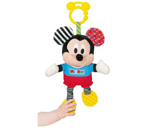 Іграшка на коляску Clementoni Baby Mickey серія Disney Baby (17165), зображення 5 Іграшка на коляску Clementoni Baby Mickey серія Disney Baby (17165), зображення 5