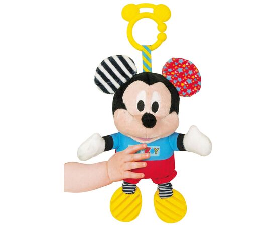 Іграшка на коляску Clementoni Baby Mickey серія Disney Baby (17165), зображення 6 Іграшка на коляску Clementoni Baby Mickey серія Disney Baby (17165), зображення 6