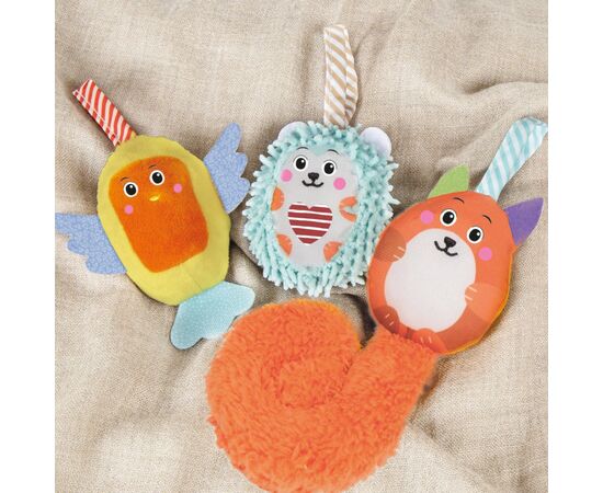 Игрушка на коляску Clementoni oft Spiral Happy Animals (17799), изображение 6 Игрушка на коляску Clementoni oft Spiral Happy Animals (17799), изображение 6