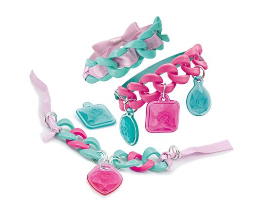 Набор для творчества Clementoni Bliss Bracelets, серия Crazy Chic (18535), изображение 2 Набор для творчества Clementoni Bliss Bracelets, серия Crazy Chic (18535), изображение 2