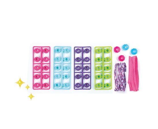 Набор для творчества Clementoni Glee Bracelets, серия Crazy Chic (18534), изображение 3 Набор для творчества Clementoni Glee Bracelets, серия Crazy Chic (18534), изображение 3
