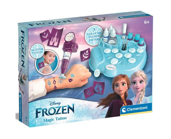 Набор для творчества Clementoni Magic Tattoo Frozen, серия Disney (18721)