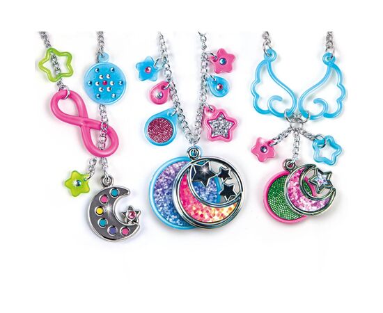Набор для творчества Clementoni My Moonlight Pendants, серия Crazy Chic (18584), изображение 2 Набор для творчества Clementoni My Moonlight Pendants, серия Crazy Chic (18584), изображение 2