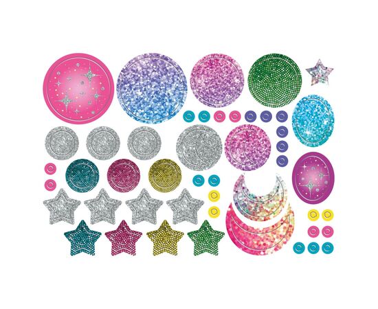 Набор для творчества Clementoni My Moonlight Pendants, серия Crazy Chic (18584), изображение 4 Набор для творчества Clementoni My Moonlight Pendants, серия Crazy Chic (18584), изображение 4