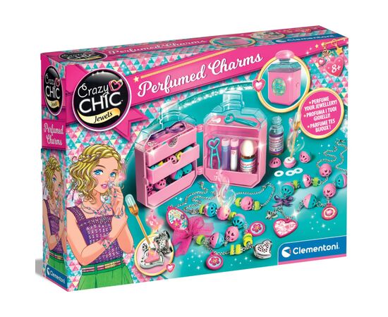 Набор для творчества Clementoni Perfumed Charms, серия Crazy Chic (18600)