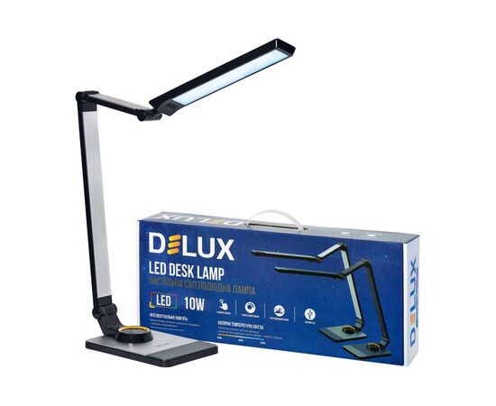Настільна лампа Delux TF-520 10 Вт LED 3000K-4000K-6000K (90021196), зображення 3 Настільна лампа Delux TF-520 10 Вт LED 3000K-4000K-6000K (90021196), зображення 3