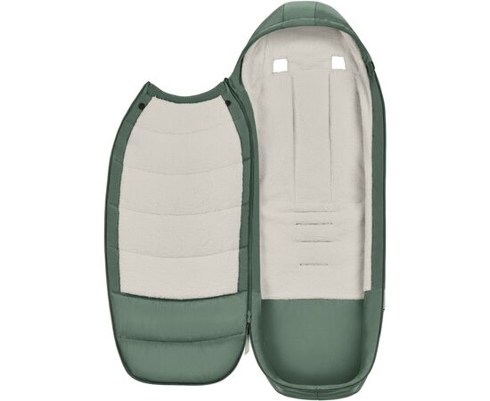 Чохол для ніг Cybex Platinum Leaf Green (523000721), зображення 3 Чохол для ніг Cybex Platinum Leaf Green (523000721), зображення 3