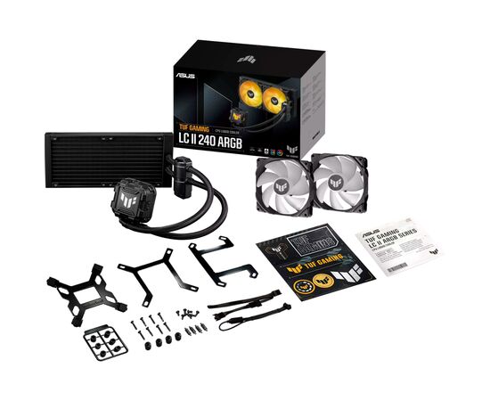 Система водяного охолодження ASUS TUF Gaming LC II 240 ARGB (90RC00U1-M0UAY0), зображення 6 Система водяного охолодження ASUS TUF Gaming LC II 240 ARGB (90RC00U1-M0UAY0), зображення 6