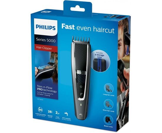 Машинка для стрижки Philips HC5650/15, изображение 5 Машинка для стрижки Philips HC5650/15, изображение 5