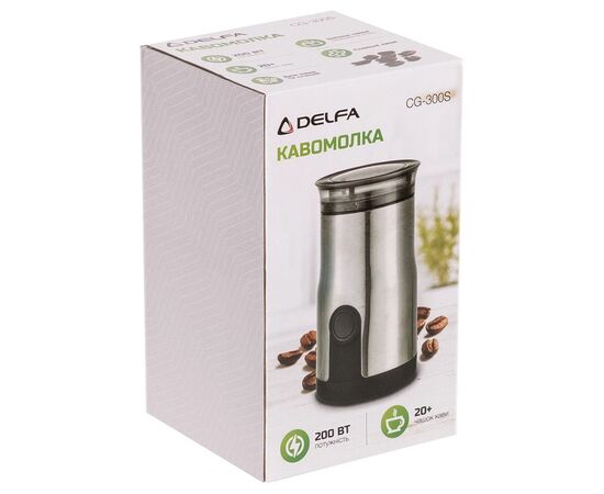 Кофемолка Delfa CG-300S, изображение 5 Кофемолка Delfa CG-300S, изображение 5