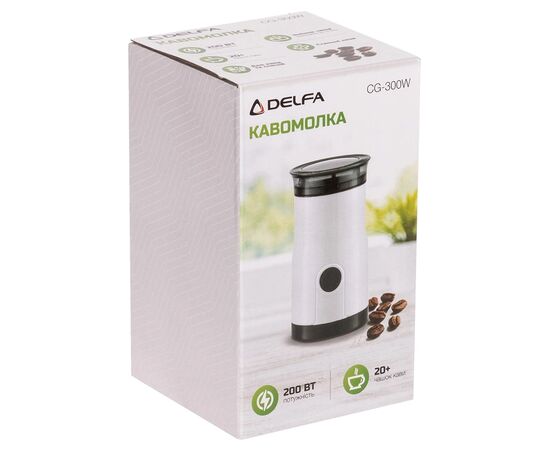 Кофемолка Delfa CG-300W, изображение 5 Кофемолка Delfa CG-300W, изображение 5