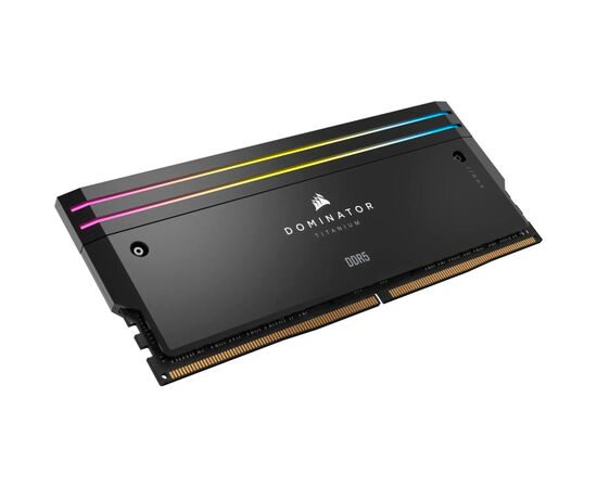 Модуль пам'яті для комп'ютера DDR5 32GB (2x16GB) 6000 MHz Dominator Titanium RGB Corsair (CMP32GX5M2B6000C30), зображення 3 Модуль пам'яті для комп'ютера DDR5 32GB (2x16GB) 6000 MHz Dominator Titanium RGB Corsair (CMP32GX5M2B6000C30), зображення 3