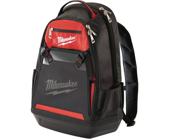 Сумка для инструмента Milwaukee рюкзак, 35 карманов, твердое дно (48228200), изображение 3 Сумка для инструмента Milwaukee рюкзак, 35 карманов, твердое дно (48228200), изображение 3