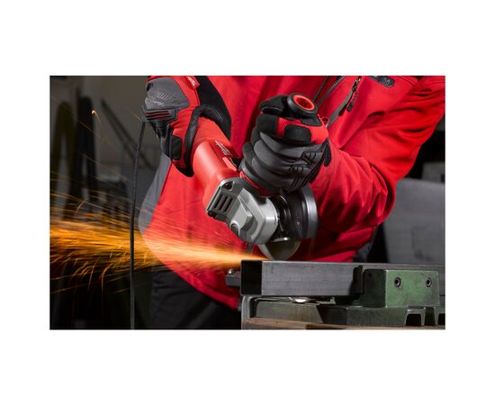 Шлифовальная машина Milwaukee AGV 10-125 EK, 1000Вт, 125 мм (4933451222), изображение 6 Шлифовальная машина Milwaukee AGV 10-125 EK, 1000Вт, 125 мм (4933451222), изображение 6