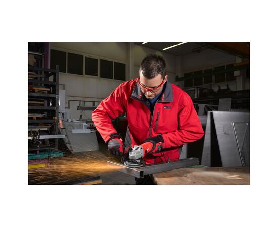 Шлифовальная машина Milwaukee AGV 10-125 EK, 1000Вт, 125 мм (4933451222), изображение 9 Шлифовальная машина Milwaukee AGV 10-125 EK, 1000Вт, 125 мм (4933451222), изображение 9