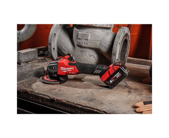 Шлифовальная машина Milwaukee M18 FSAGV125XB-0X, 125 мм, HD кейс (без АКБ и ЗУ) (4933478436), изображение 8