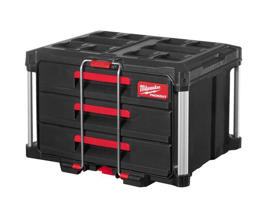 Ящик для инструментов Milwaukee PACKOUT с 3-мя выдвижными отсеками (4932472130)