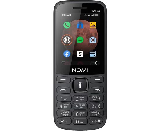 Мобильный телефон Nomi i2403 Black