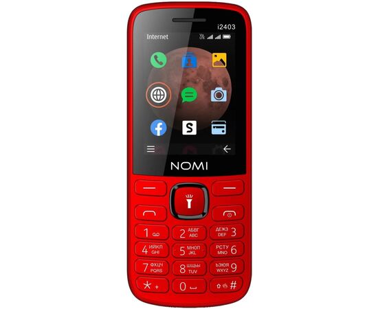 Мобільний телефон Nomi i2403 Red