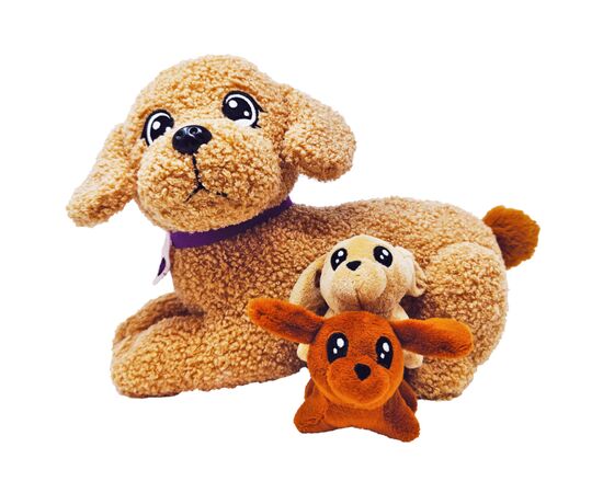 Мягкая игрушка #sbabam серии Big Dog – Мама пудель с сюрпризом (44/CN-23-1), изображение 2 Мягкая игрушка #sbabam серии Big Dog – Мама пудель с сюрпризом (44/CN-23-1), изображение 2