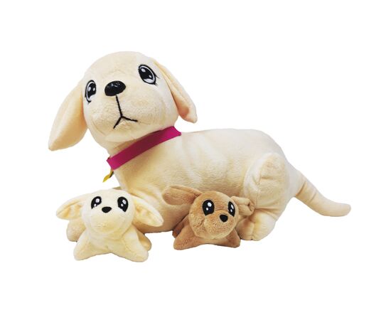 Мягкая игрушка #sbabam серии Big Dog – Мама ретривер с сюрпризом (44/CN-23-3), изображение 2