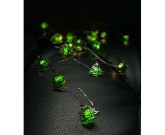 Гирлянда Chomik Елка струна 2,2м, 20 LED теплый белый, 2АА (5900779854192), изображение 4 Гирлянда Chomik Елка струна 2,2м, 20 LED теплый белый, 2АА (5900779854192), изображение 4