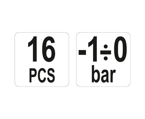 Насос ручний Yato вакуумний діагностичний 16 ел. (YT-0673), зображення 5 Насос ручний Yato вакуумний діагностичний 16 ел. (YT-0673), зображення 5