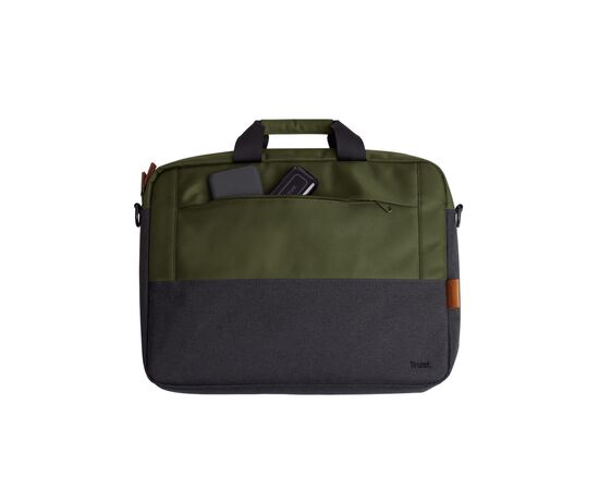 Сумка для ноутбука Trust 16" Lisboa, Green (25245), изображение 5 Сумка для ноутбука Trust 16" Lisboa, Green (25245), изображение 5