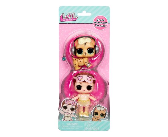 Лялька L.O.L. Surprise! серії OPP Tot + Pet Спляча Крихітка і Фанкі Кет (987840)