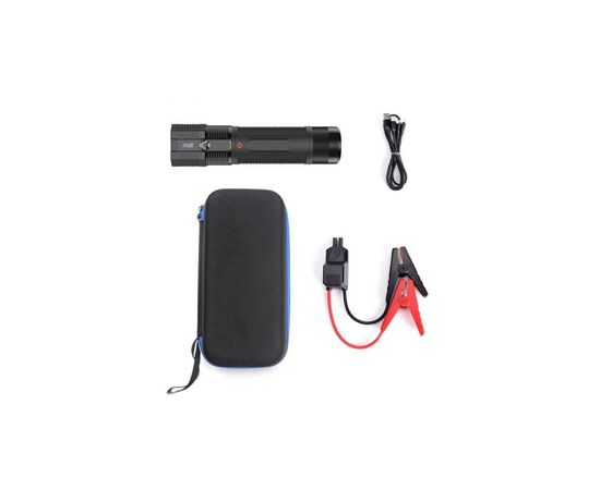 Пуско зарядное устройство 2E Beam з ліхтарем, 8000 mAh, 300 А, 1xUSB/3 A (2E-CJSPBL-BK)