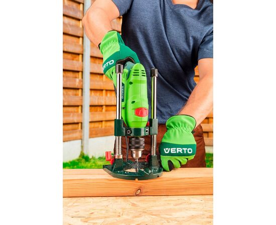 Защитные перчатки Verto синтетическая кожа, р.9, зеленый (97H121), изображение 4 Защитные перчатки Verto синтетическая кожа, р.9, зеленый (97H121), изображение 4