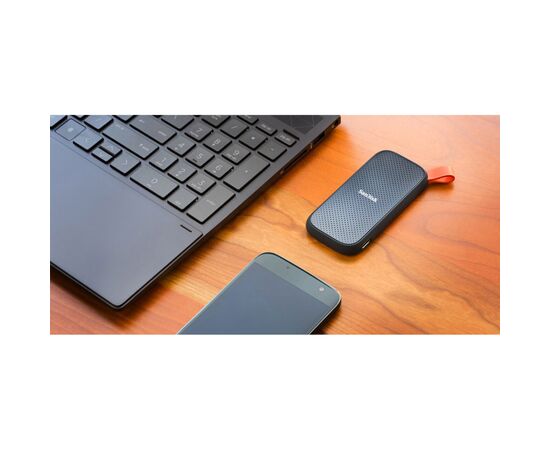 Накопитель SSD USB 3.2 2TB SanDisk (SDSSDE30-2T00-G26), изображение 6 Накопитель SSD USB 3.2 2TB SanDisk (SDSSDE30-2T00-G26), изображение 6
