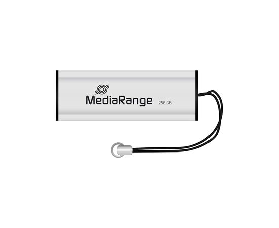 USB флеш накопитель Mediarange 256GB Black/Silver USB 3.0 (MR919)