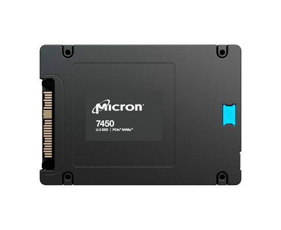 Накопичувач SSD U.3 2.5" 6.4GB 7450 MAX Micron (MTFDKCB6T4TFS-1BC1ZABYYR), зображення 3 Накопичувач SSD U.3 2.5" 6.4GB 7450 MAX Micron (MTFDKCB6T4TFS-1BC1ZABYYR), зображення 3