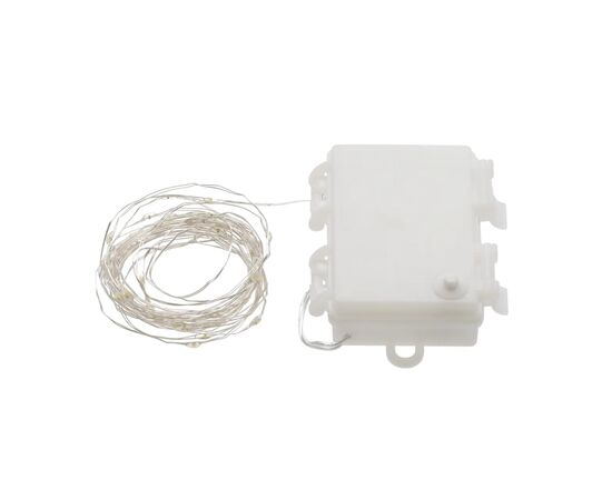 Гірлянда Chomik Гірлянда-струна 6,2 м, 60 LED теплий білий, 3АА батар., ІР44 (5900779802650), зображення 2 Гірлянда Chomik Гірлянда-струна 6,2 м, 60 LED теплий білий, 3АА батар., ІР44 (5900779802650), зображення 2