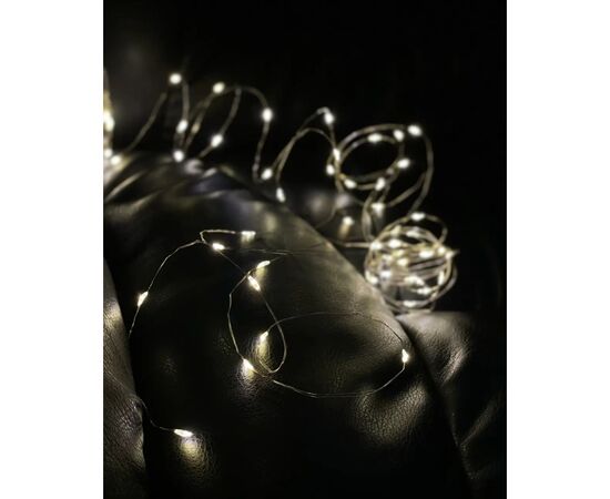 Гірлянда Chomik Гірлянда-струна 6,2 м, 60 LED теплий білий, 3АА батар., ІР44 (5900779802650), зображення 7 Гірлянда Chomik Гірлянда-струна 6,2 м, 60 LED теплий білий, 3АА батар., ІР44 (5900779802650), зображення 7