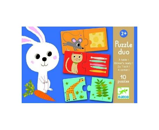 Настольная игра Djeco Кто что ест? (DJ08166)