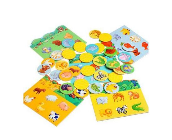 Настольная игра Djeco лото Животные (DJ08120), изображение 4 Настольная игра Djeco лото Животные (DJ08120), изображение 4