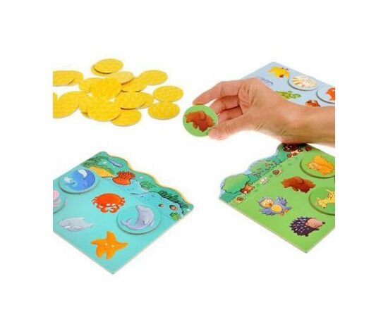 Настольная игра Djeco лото Животные (DJ08120), изображение 5 Настольная игра Djeco лото Животные (DJ08120), изображение 5