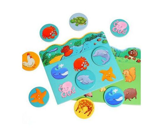 Настольная игра Djeco лото Животные (DJ08120), изображение 6 Настольная игра Djeco лото Животные (DJ08120), изображение 6