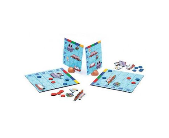 Настольная игра Djeco Тактика Морской бой (DJ05270), изображение 3 Настольная игра Djeco Тактика Морской бой (DJ05270), изображение 3