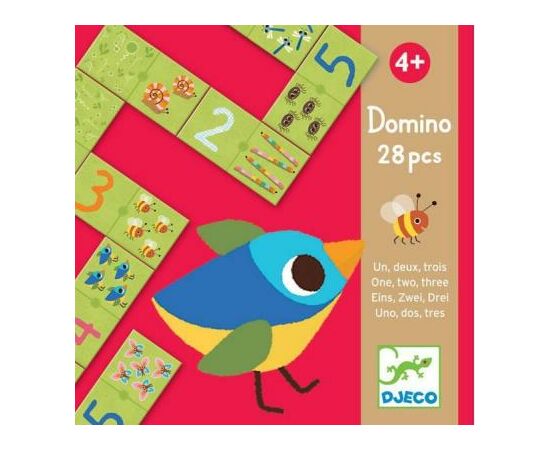 Настольная игра Djeco Домино Один Два Три (DJ08168)