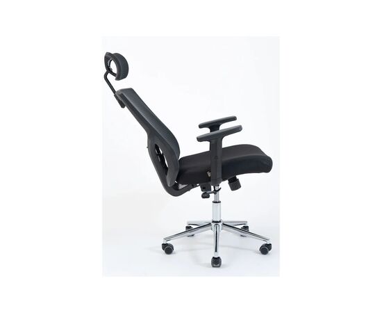 Офисное кресло Richman Роджер хром сетка чорная (ADD0002376), изображение 3